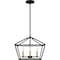 Quoizel Concho Bay Pendant 4 Lights Matte Black COB2816MBK - alternate 3